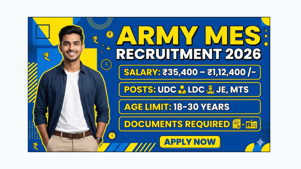 Army MES Recruitment 2026