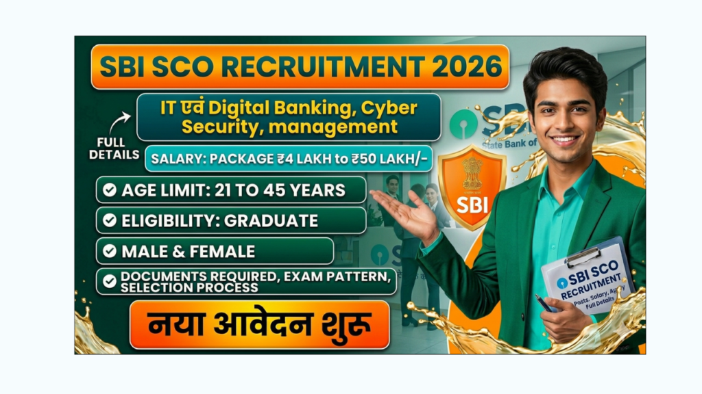 SBI SCO RECRUITMENT WITHOUT EXAM