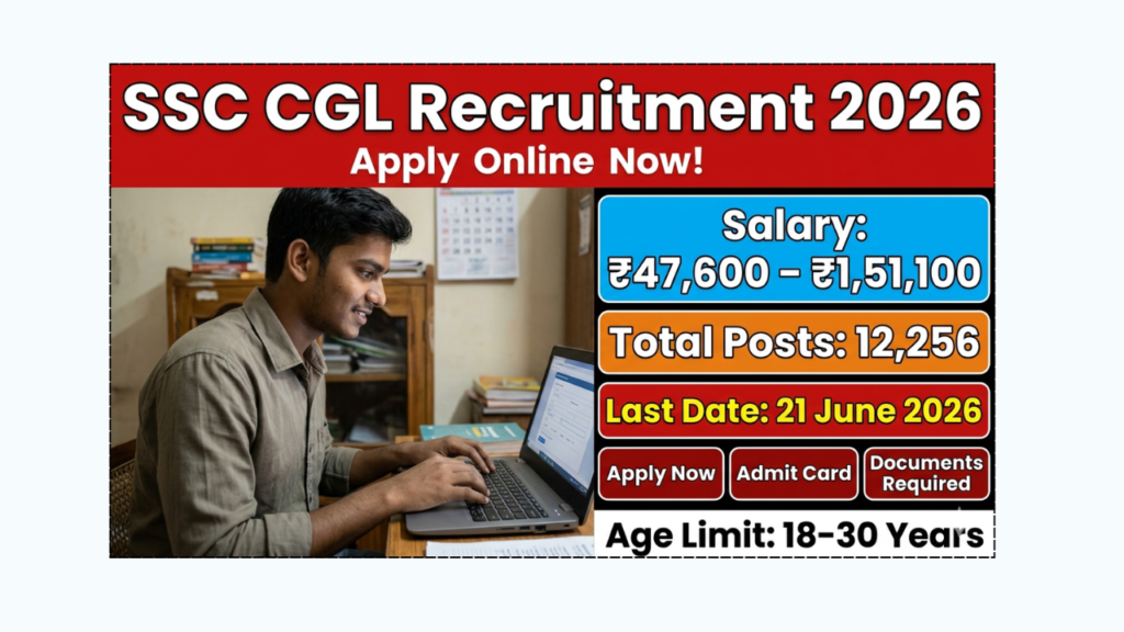 ssc cgl recruitment apply online